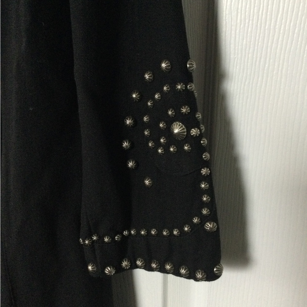 Studded Long Duster Jacket - Picture 5 of 10